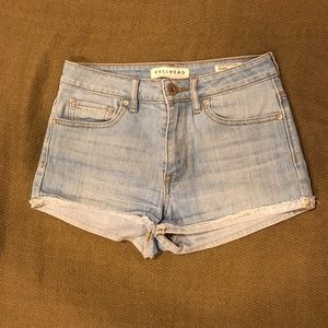 PacSun: Light Wash Jean Shorts